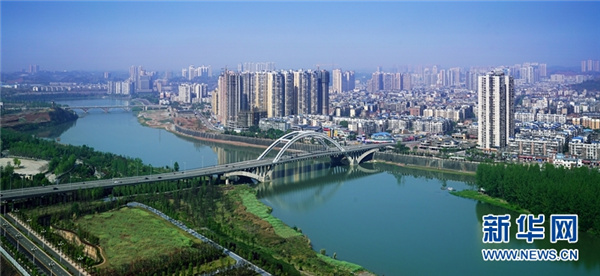 资阳城市美景.(资阳市委宣传部供图)