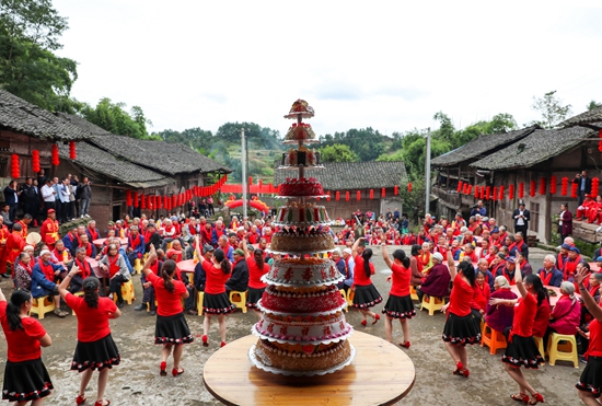 广安邻水：传统文化闹重阳