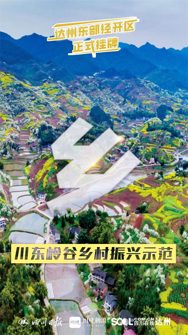刚刚！达州东部经开区挂牌成立