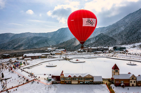 央视冬奥来了节目聚焦西岭雪山滑雪场