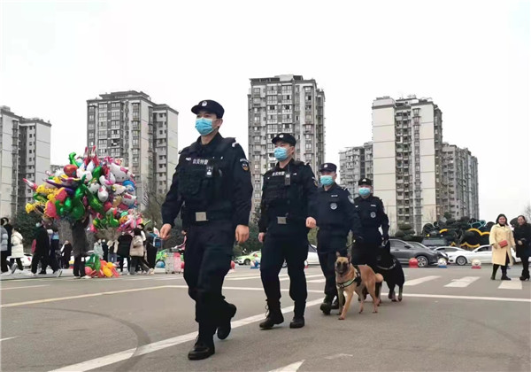 度过一个祥和年 自贡公安圆满完成春节安保任务