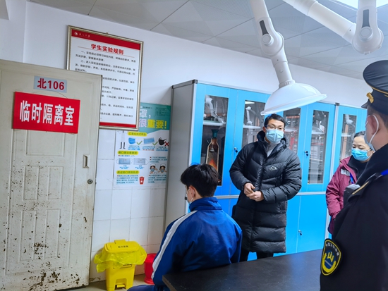 广元卫健为复工复产开学保驾护航