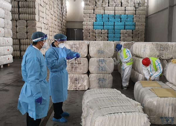 进口棉花超300个集装箱 德阳海关全力助推国储棉顺利通关入库