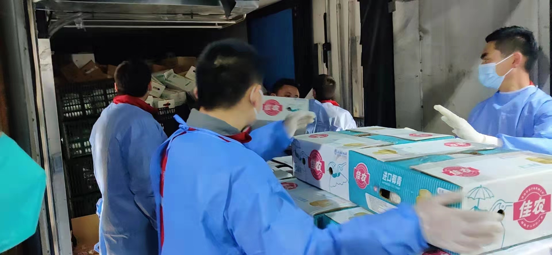京东生鲜向上海捐赠总价值400万元的生鲜物资